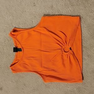 Wild fable, small, orange cropped tank